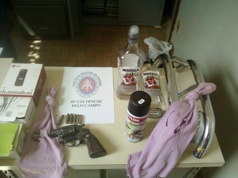 Belo Campo: Policia Militar em ação