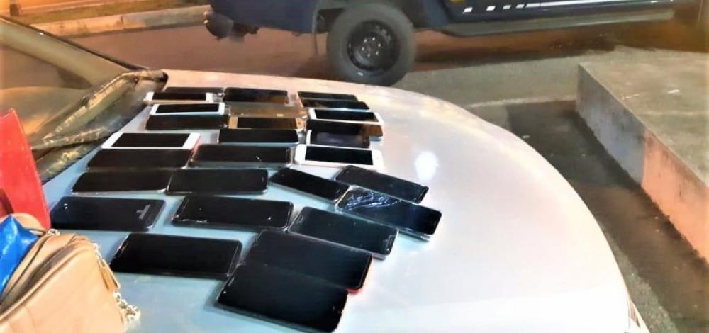 Sudoeste baiano: PRF prende quatro suspeitos de furto e recupera 32 celulares na BR-116