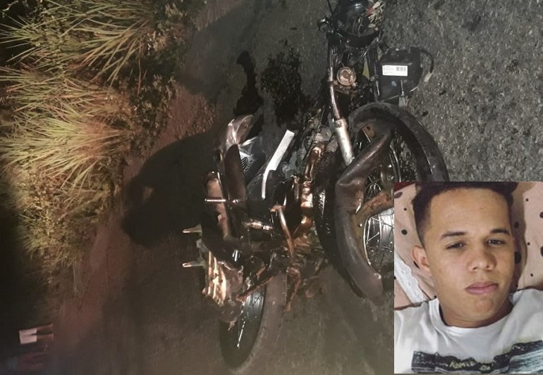 Região: Jovem morre em acidente de moto na BA-026