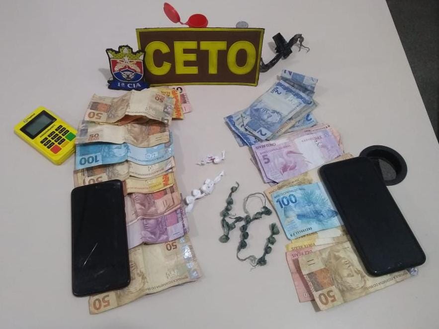 Dois homens são presos em Guanambi por tráfico de drogas