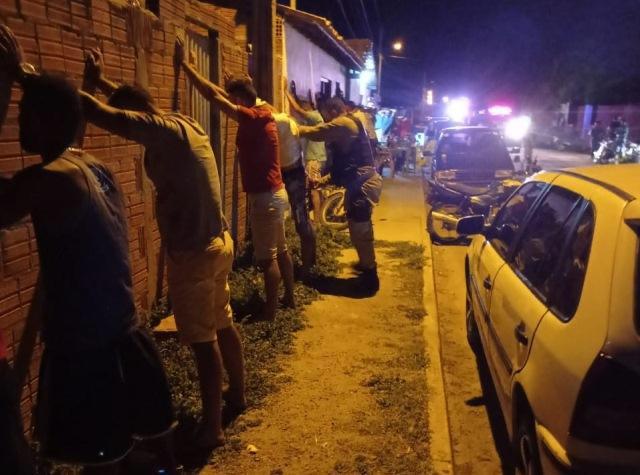 PM realiza ação contra perturbação do sossego alheio em Pajeú dos Ventos, em Caetité 