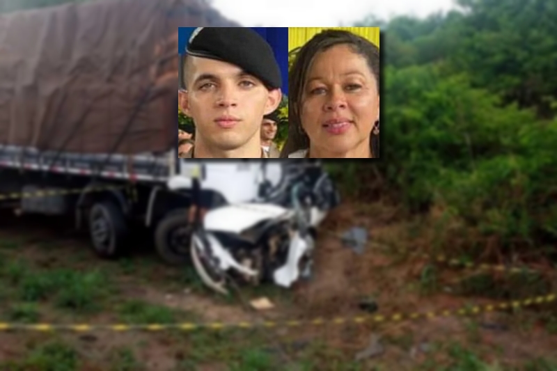 Região: Mãe e filho morrem em acidente na BR-116 