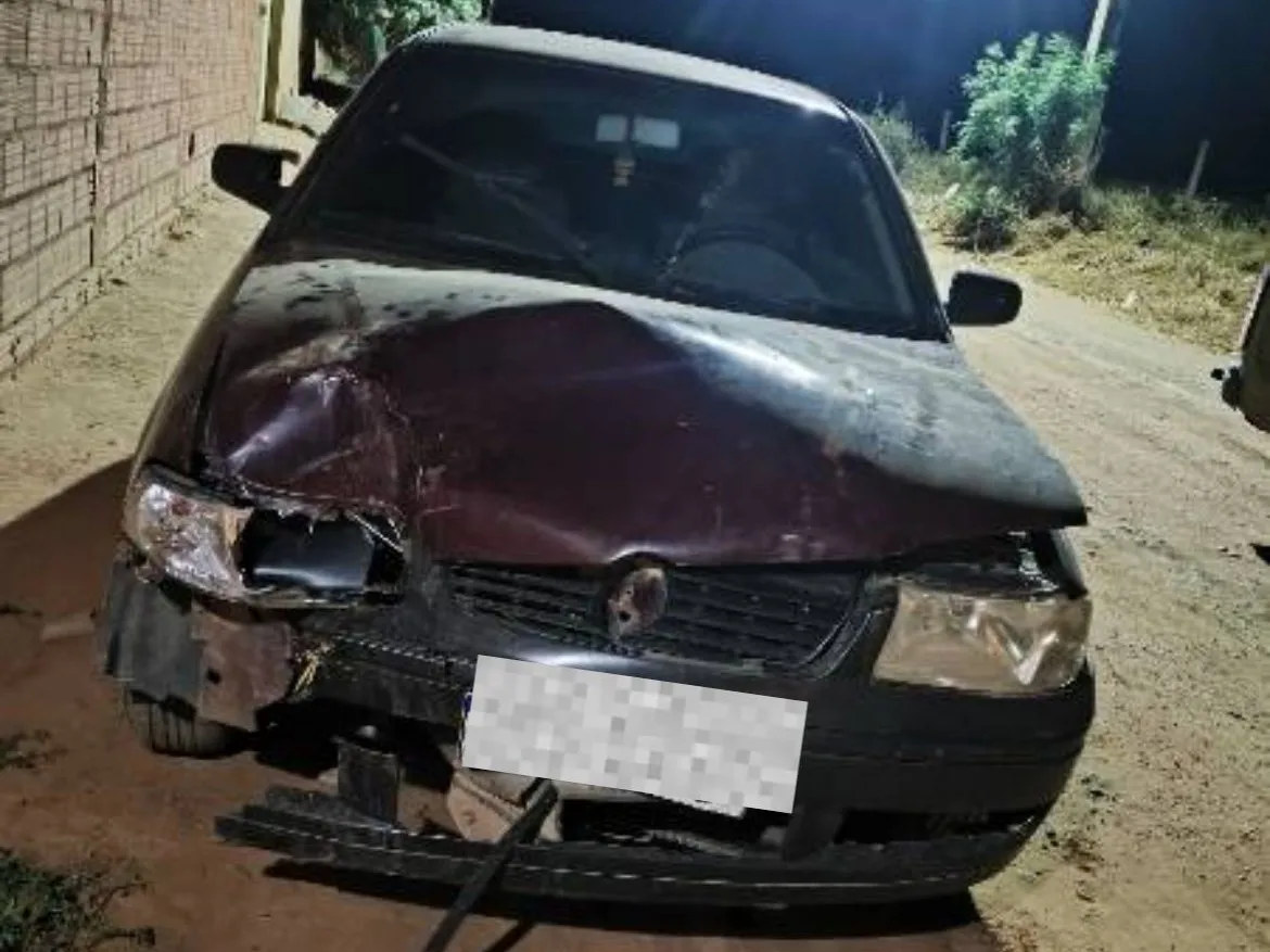 Atropelamento deixa mulher ferida em Sebastião Laranjeiras