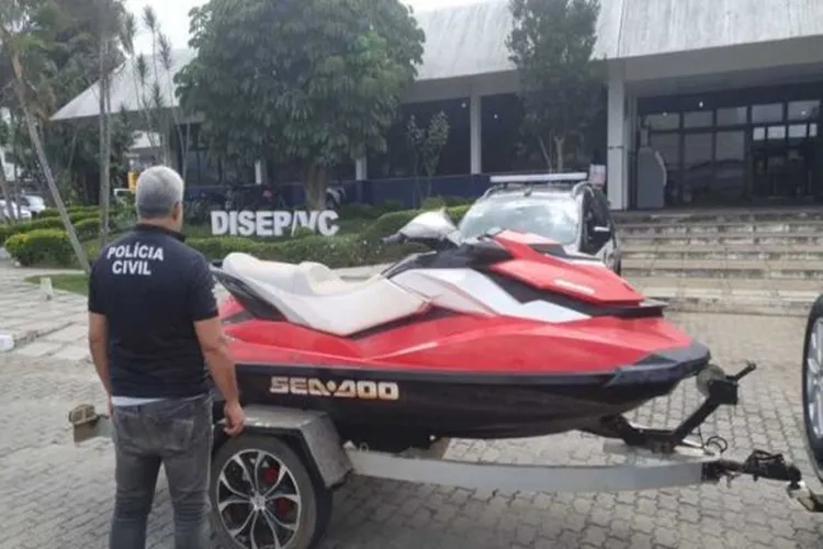 Jet ski furtado em Vitória da Conquista é encontrado em Ibiassucê
