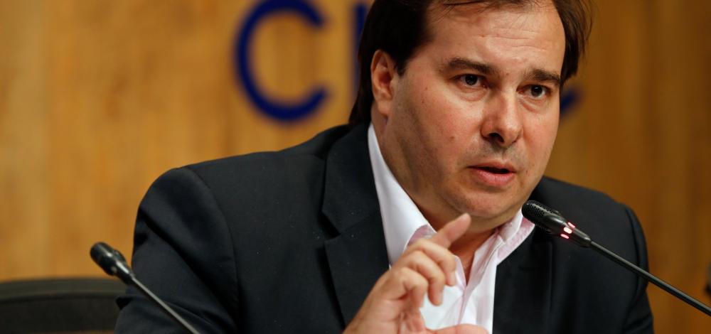 ‘Não estamos com pressa’, diz Maia sobre reforma tributária