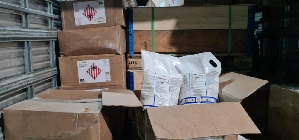 PRF prende motorista que transportava 650 kg de agrotóxicos falsificados em Conquista