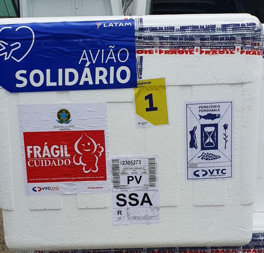 Governo Federal atrasa repasse de 500 mil doses de vacina contra Covid-19 na Bahia