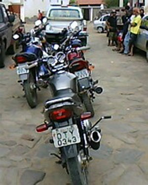 Oito motocicletas do crime são apreendidas pela CAESG