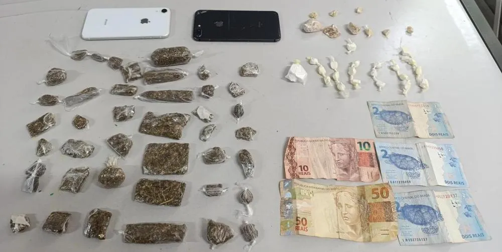 Suspeito tenta fugir, mas é preso com drogas em Guanambi