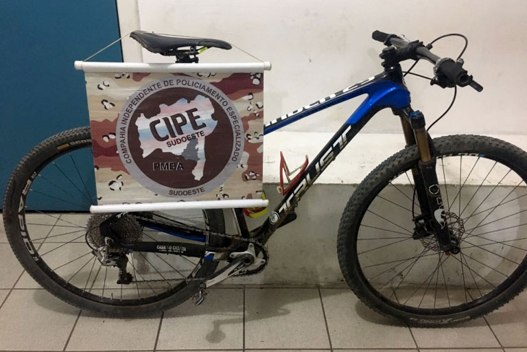 Sudoeste: Caesg recupera bicicleta roubada avaliada em 10 mil reais