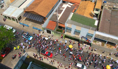 Eleições 2012 em Conquista: Caminhada do PT com a presença do governador não empolga