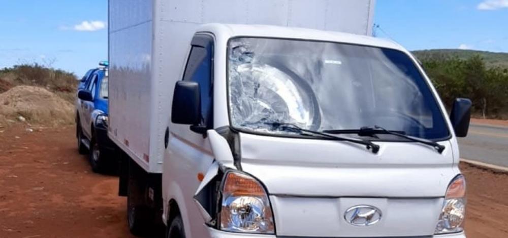 Motorista de caminhonete é preso após atropelar idoso e fugir em Guanambi