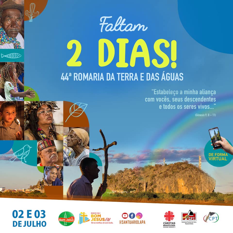 Tradicional Romaria de Bom Jesus da Lapa será realizada virtualmente pela segunda vez