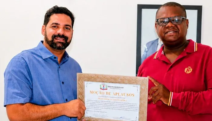 Guanambi homenageia presidente do Instituto Neves Teixeira com nova Moção de Aplausos