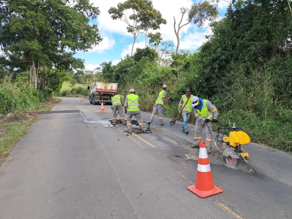 Rodovias do Sudoeste e Chapada recebem manutenção para o São João