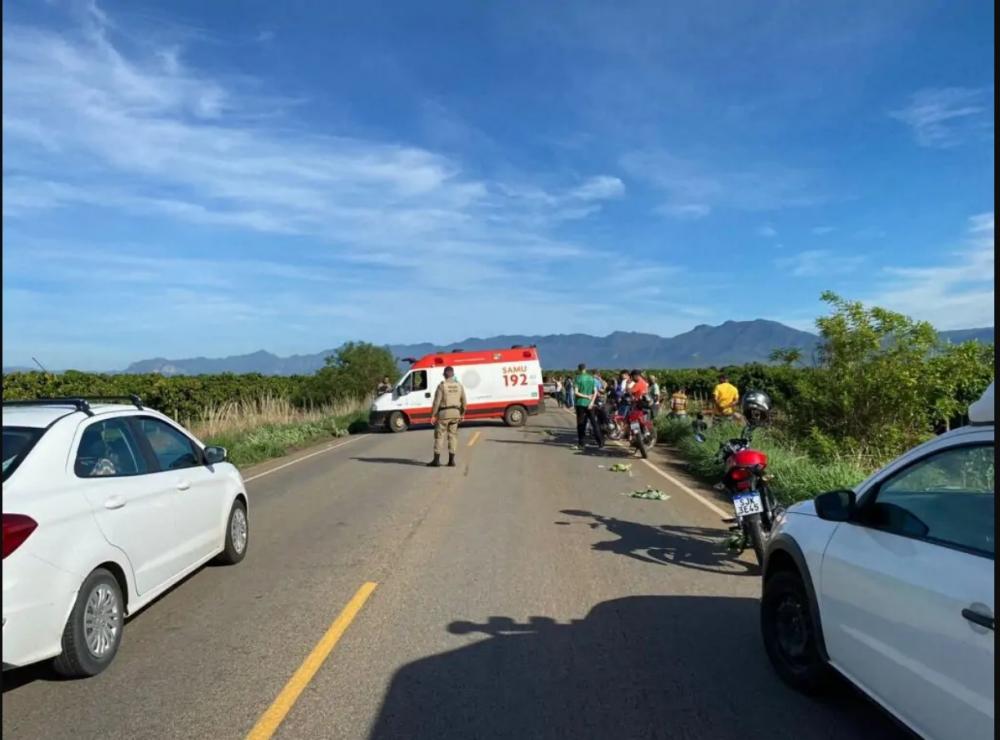 Região: Idoso morre ao ser atingido por caminhão na BA-148