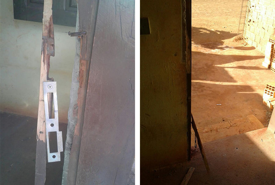Caetité: Menores de idade tentam assaltar homem, jogam pedras e quebram porta da casa da vítima 