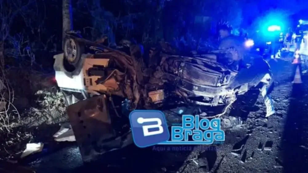 Idoso morre e motorista fica gravemente ferido na BR-242