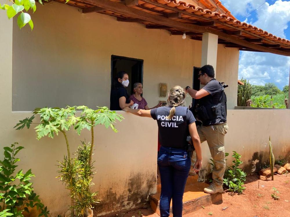 Polícia Civil cumpre mandado de busca e apreensão em Riacho de Santana