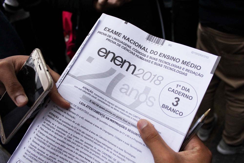 Inep divulga gabaritos oficiais do Enem