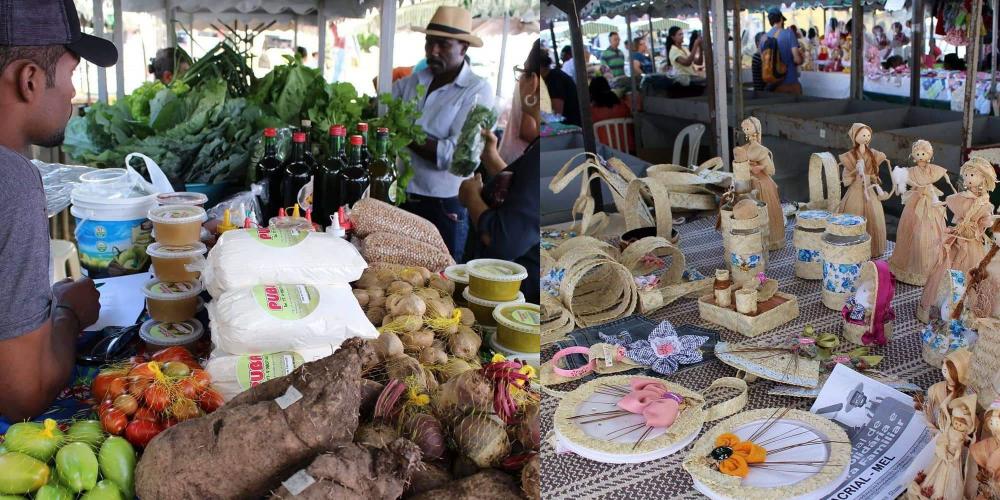 Guanambi sediou a Feira Territorial de Economia Solidária e da Agricultura Familiar