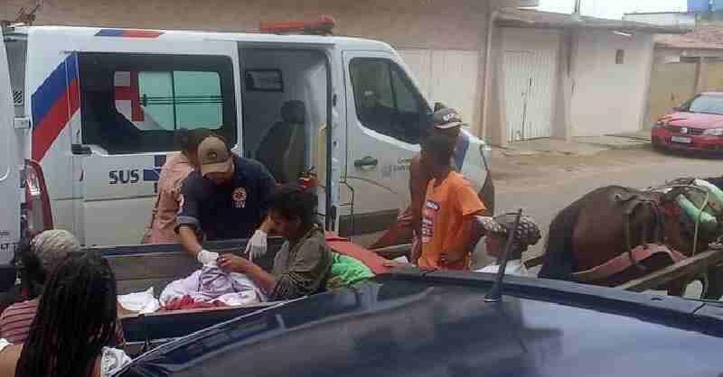 Sudoeste: Mulher dá à luz em cima de carroça 
