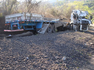 Livramento:Um morre e outro fica ferido em acidente na Serra das Almas