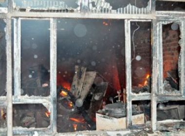 Ibotirama: Incêndio destrói Secretaria de Obras