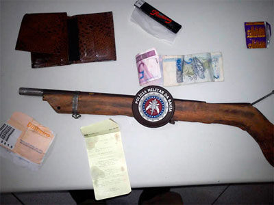 Santa Maria da Vitória: Homem atira na PM e foge pelo mato