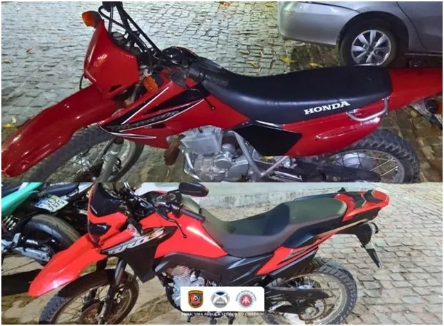 Rondesp apreende motos e recupera carro furtado em ação em Guanambi