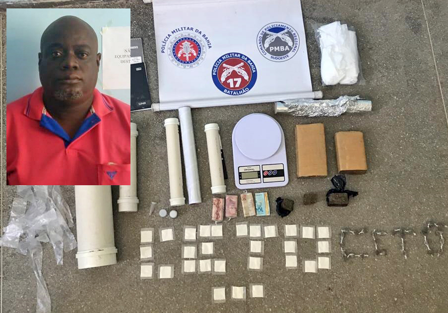 Dono de bar é preso suspeito de usar estabelecimento para vender drogas em Guanambi