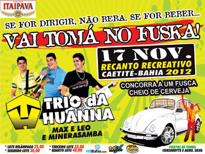 Vai tomá no Fuska lote relâmpago se esgotando