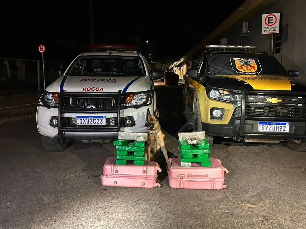 Mulher é presa com malas de maconha em MG; droga seria entregue em Guanambi