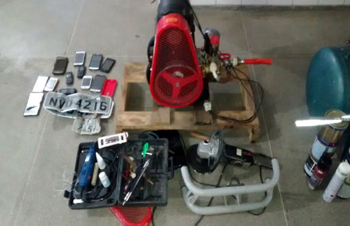 Quadrilha especializada em roubo de motocicletas é presa em Guanambi
