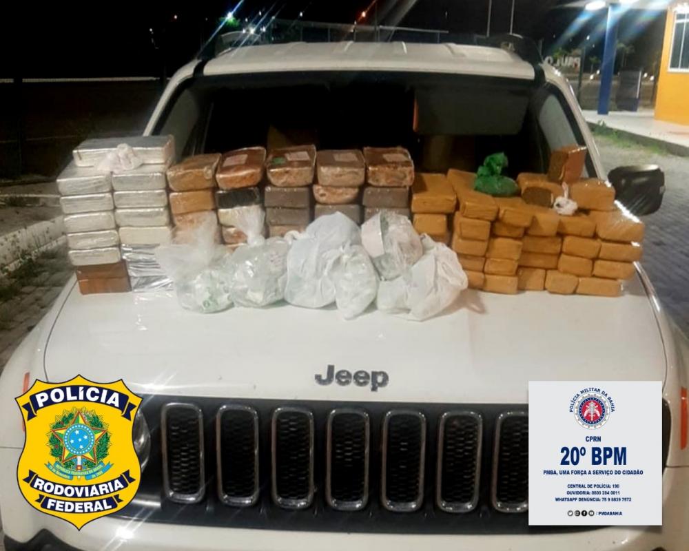 Em 30 dias, mais de R$ 15 milhões em drogas são apreendidos na capital e interior da Bahia