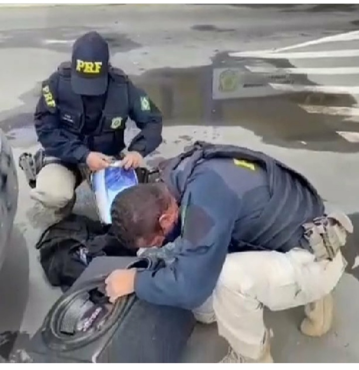 PRF apreende mais de 2 mil comprimidos de ecstasy escondidos em caixa de som de carro na BR-116