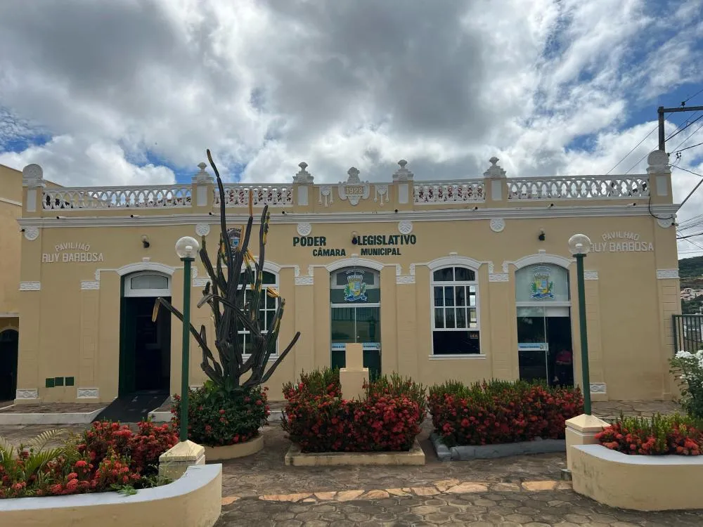 Câmara de Caetité divulga pauta da sessão ordinária desta segunda‑feira 