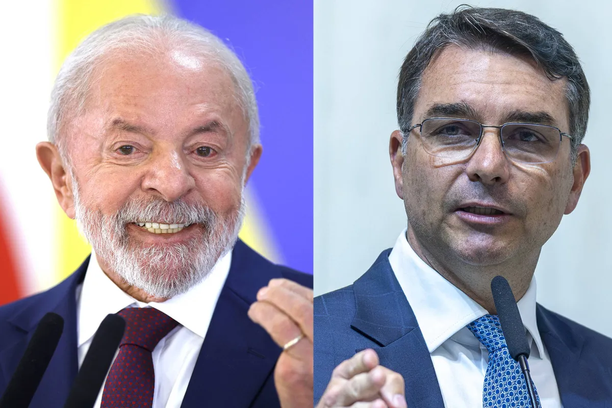 Lula lidera primeiro turno e empata com Flávio Bolsonaro no segundo, aponta Quaest