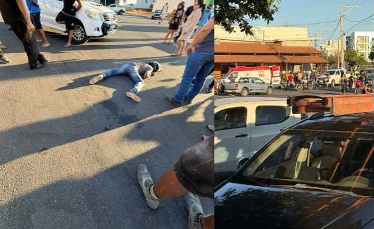 Quatro acidentes em 15 minutos deixam três motociclistas feridos em Guanambi