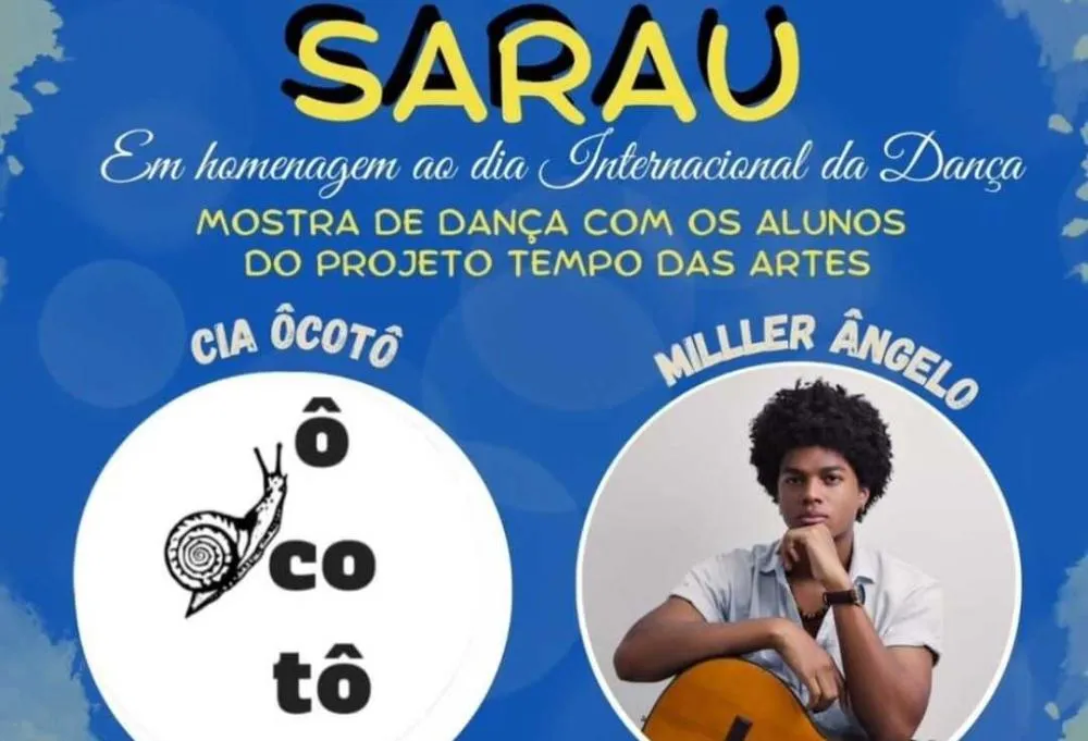 Sarau será realizado em Caetité em celebração ao Dia Internacional da Dança