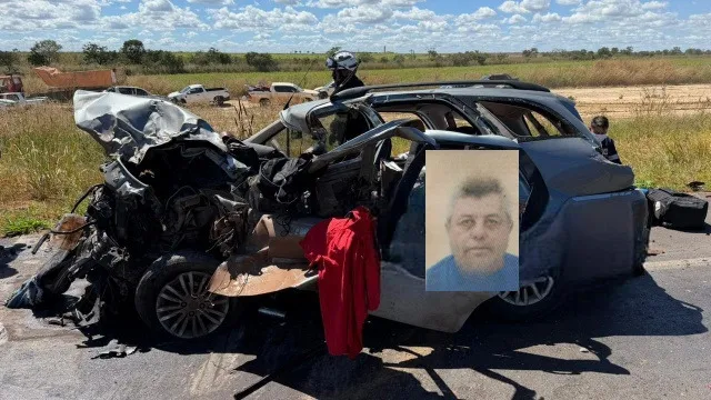 Idoso morre em colisão entre carro e carreta em Barreiras