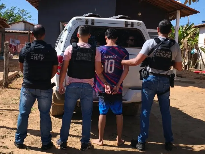 Acusado de matar homem em frente a colégio em Barreiras é preso pela Polícia Civil