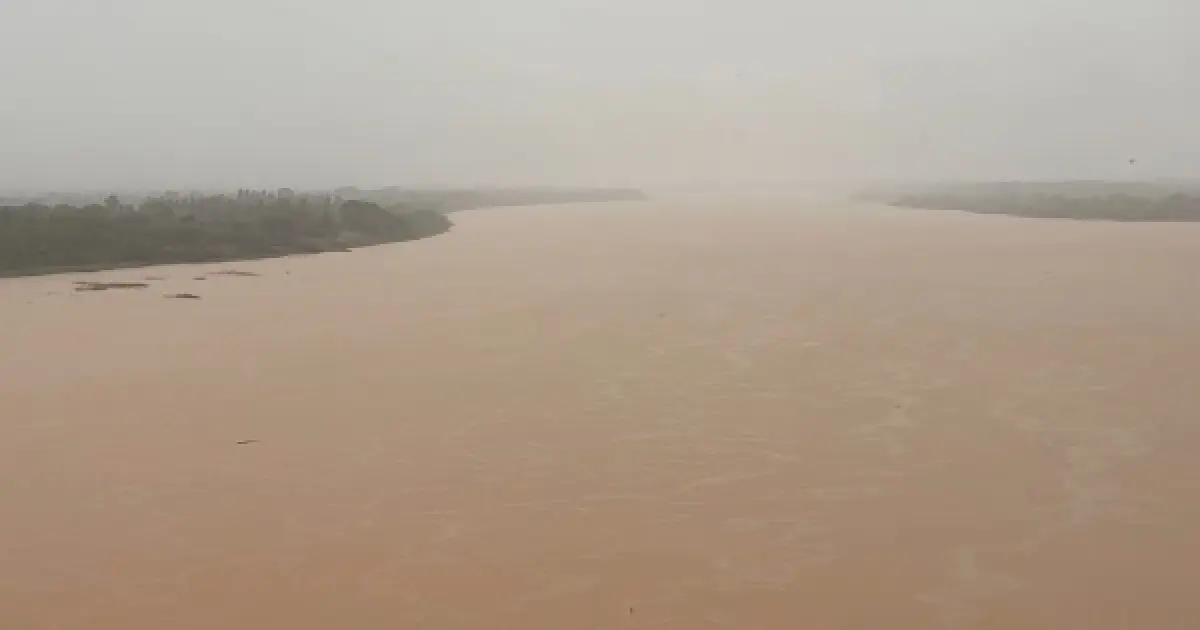 Nível do Rio São Francisco sobe em Bom Jesus da Lapa após chuvas