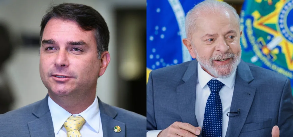 Rejeição de Flávio Bolsonaro é cinco pontos maior que a de Lula: 52% a 47%