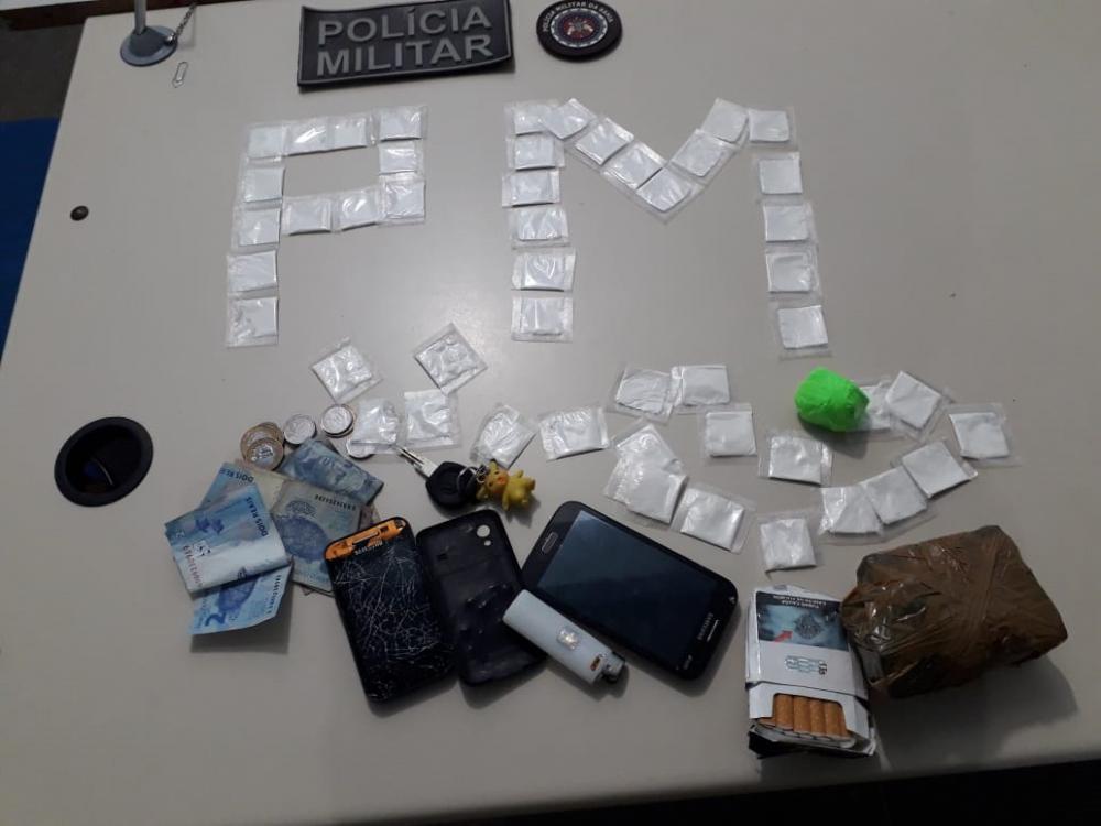 Acusados de tráfico de drogas são presos em Palmas de Monte Alto