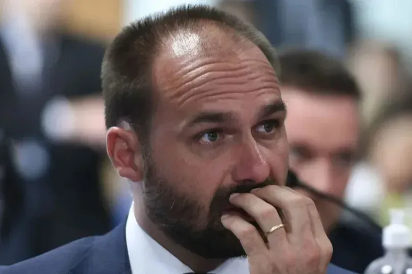 Eduardo Bolsonaro quer usar sessão do STF para pedir novas sanções dos EUA