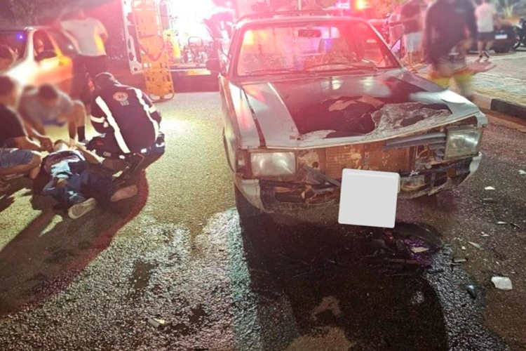 Adolescente de 17 anos fica ferido em acidente de trânsito em Urandi