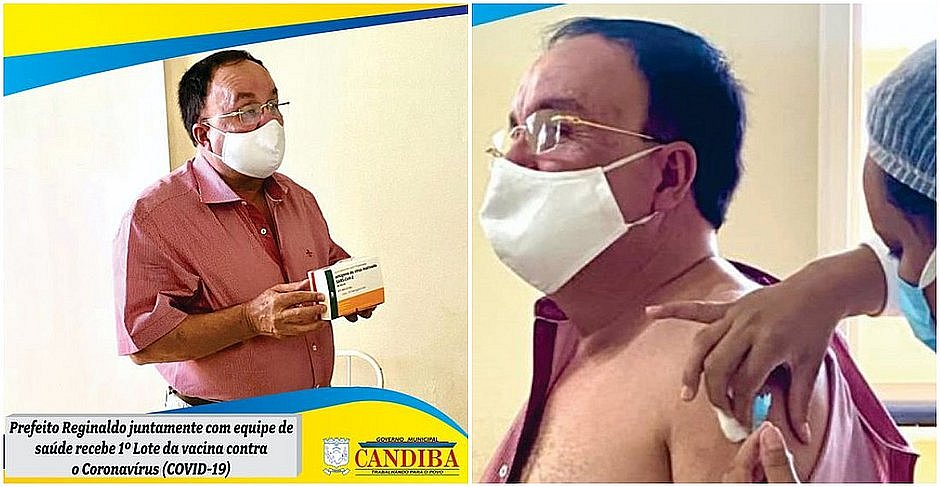 Justiça Federal bloqueia bens de prefeito de Candiba que furou a fila da vacina 