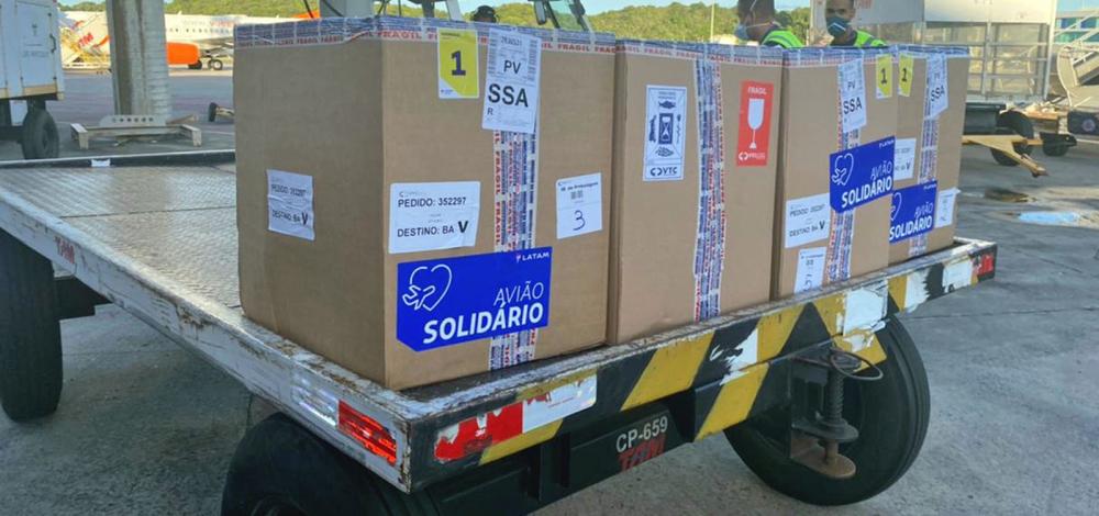 Bahia recebe remessa com 39.780 doses da vacina da Pfizer