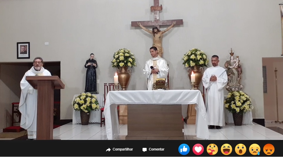 Fiéis de Livramento acompanham tradicional novenário do Bom Jesus do Taquari pelas redes sociais